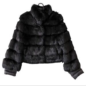 fur puffer jacket